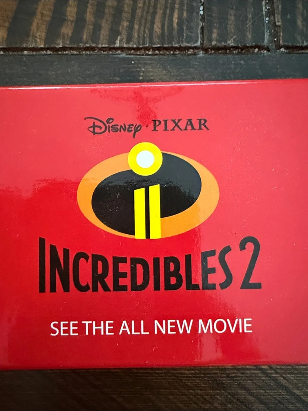 Disney Incredibles 2 Red Silicone Strap Watch